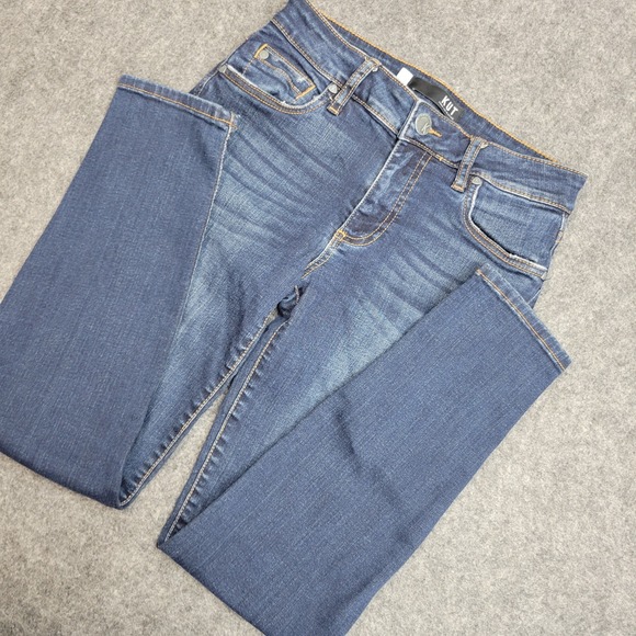 Kut from the Kloth Denim - Kut From The Kloth Jeans Womens Pettie 0 Blue Denim Stretch Y2K Diana Skinny Leg